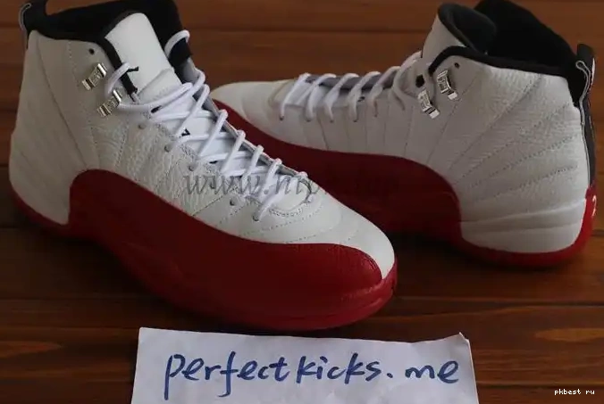 Authentic “Cherry”Rising Air 12 Retro Jordan Sun 0516